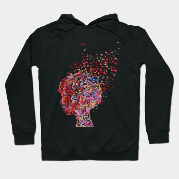 Mind and psychology Hoodie by RosaliArt